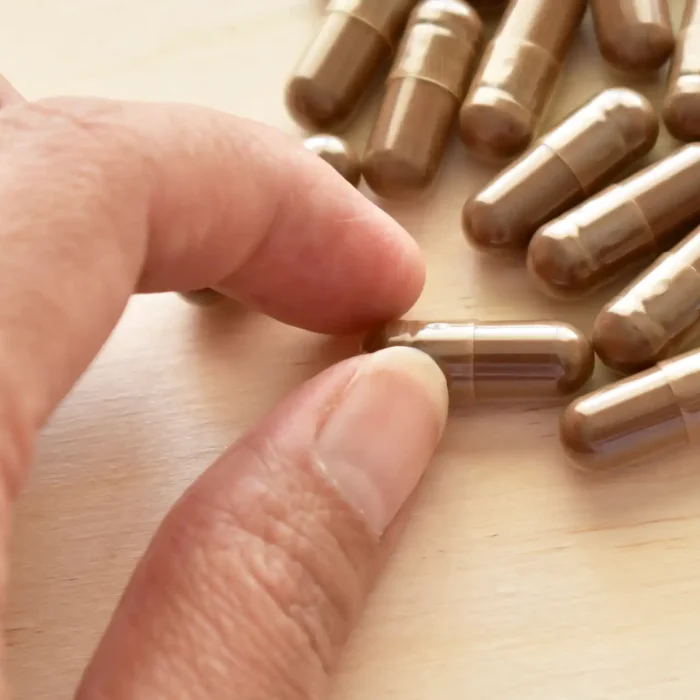 Mushroom pulver capsules
