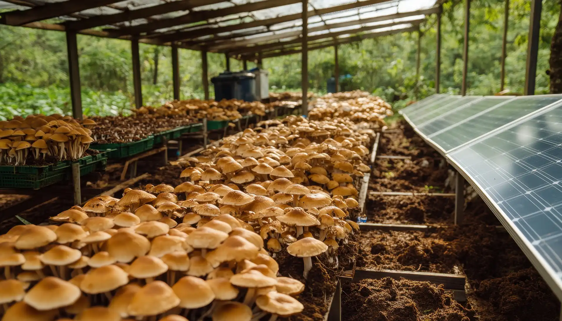 Modern sterile cultivation of medicinal mushrooms